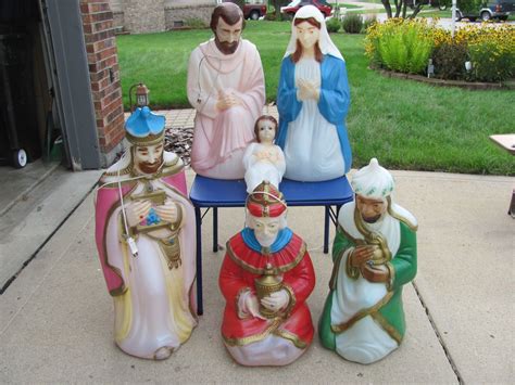 Find My Store. . Vintage outdoor nativity set